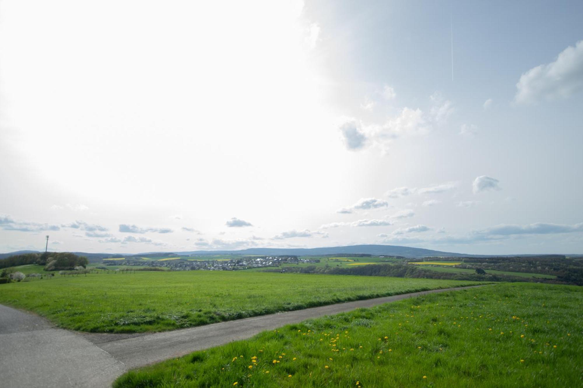 Moderne Wohnung Mit Panorama Schneppenbach Esterno foto